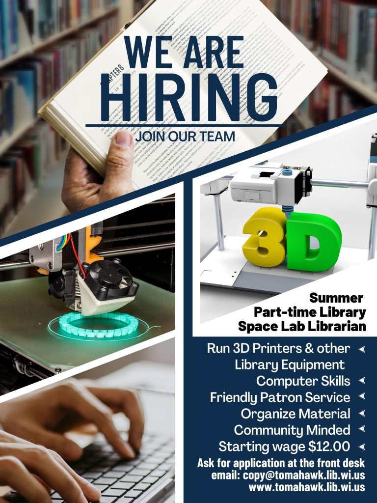 We are hiring 