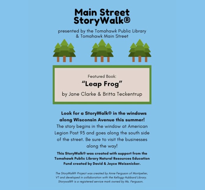 StoryWalk Leap Frog Main Street