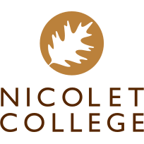 Nicolet College Logo with oak leaf